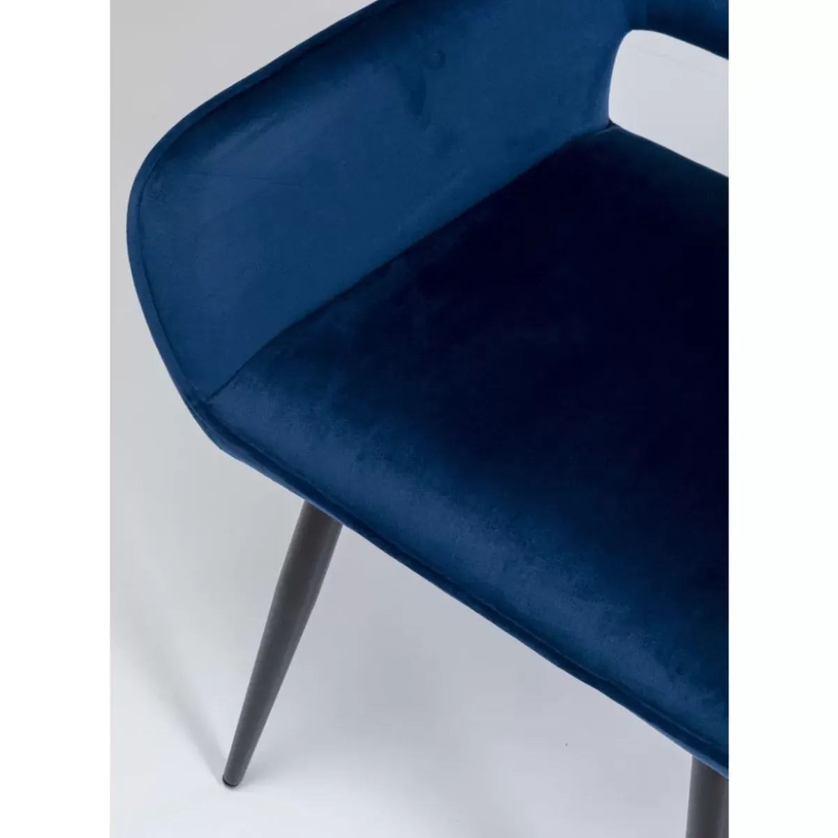 KARE Design Armlehnstuhl San Francisco Blau- Stühle