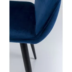 KARE Design Armlehnstuhl San Francisco Blau- Stühle