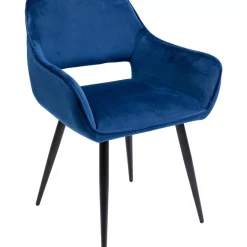 KARE Design Armlehnstuhl San Francisco Blau- Stühle