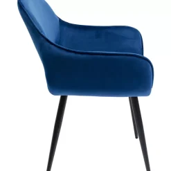KARE Design Armlehnstuhl San Francisco Blau- Stühle