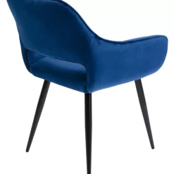 KARE Design Armlehnstuhl San Francisco Blau- Stühle