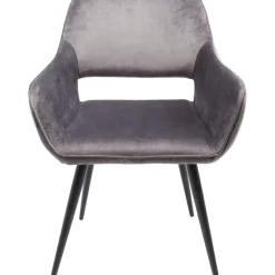 KARE Design Armlehnstuhl San Francisco Grau- Stühle