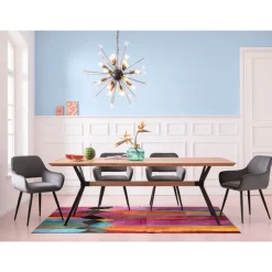 KARE Design Armlehnstuhl San Francisco Grau- Stühle