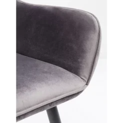 KARE Design Armlehnstuhl San Francisco Grau- Stühle