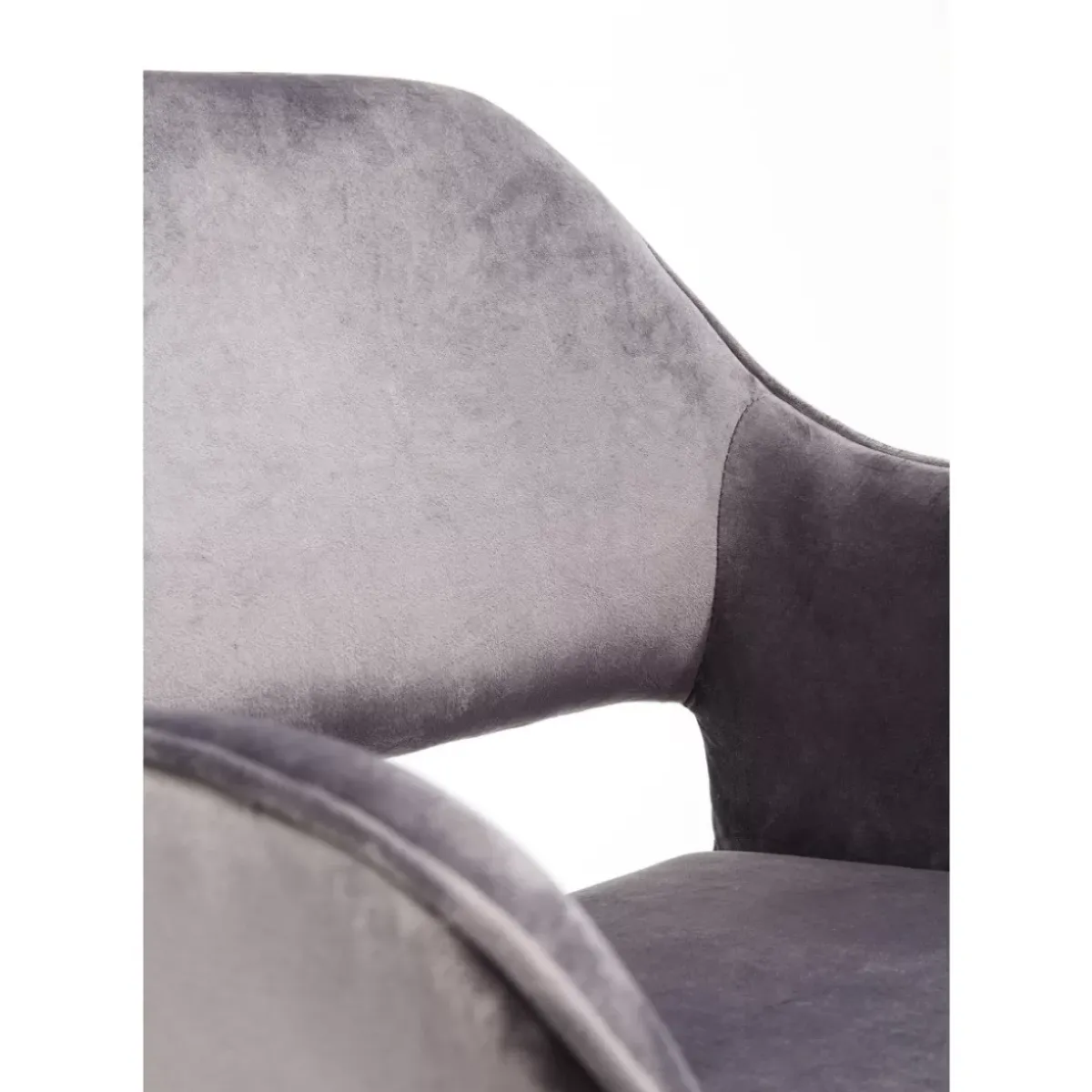 KARE Design Armlehnstuhl San Francisco Grau- Stühle