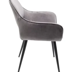 KARE Design Armlehnstuhl San Francisco Grau- Stühle