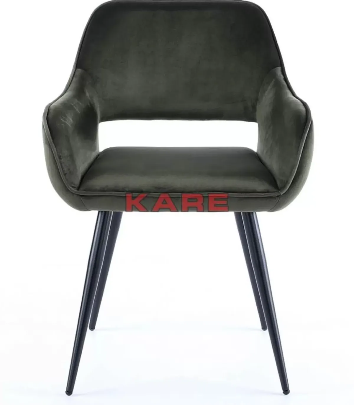 KARE Design Armlehnstuhl San Francisco Dunkelgrun- Stühle