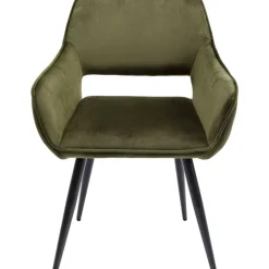 KARE Design Armlehnstuhl San Francisco Dunkelgrun- Stühle