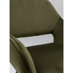 KARE Design Armlehnstuhl San Francisco Dunkelgrun- Stühle