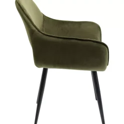 KARE Design Armlehnstuhl San Francisco Dunkelgrun- Stühle