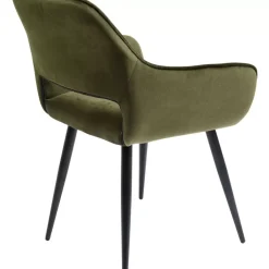 KARE Design Armlehnstuhl San Francisco Dunkelgrun- Stühle