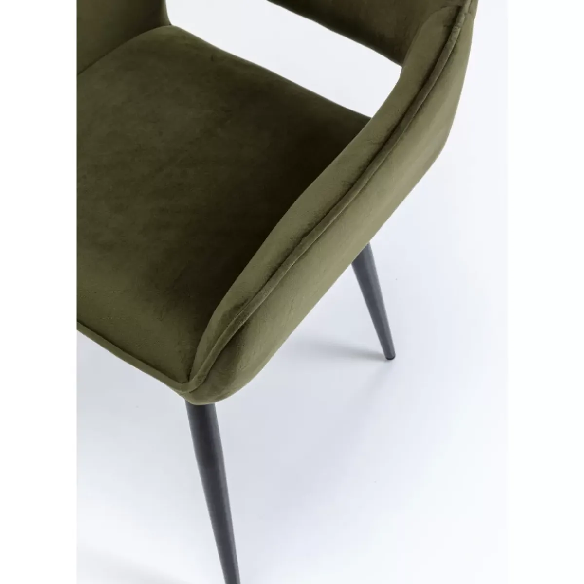 KARE Design Armlehnstuhl San Francisco Dunkelgrun- Stühle
