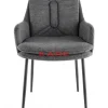 KARE Design Armlehnstuhl Thea Dunkelgrau- Stühle