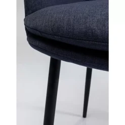 KARE Design Armlehnstuhl Thea Dunkelgrau- Stühle