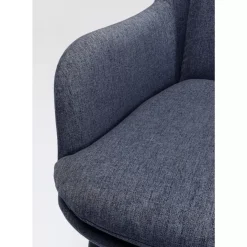 KARE Design Armlehnstuhl Thea Dunkelgrau- Stühle