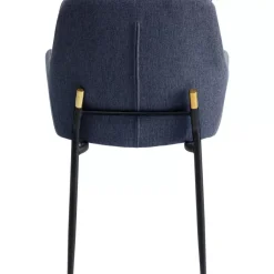 KARE Design Armlehnstuhl Thea Dunkelgrau- Stühle