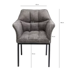 KARE Design Armlehnstuhl Thinktank- Stühle