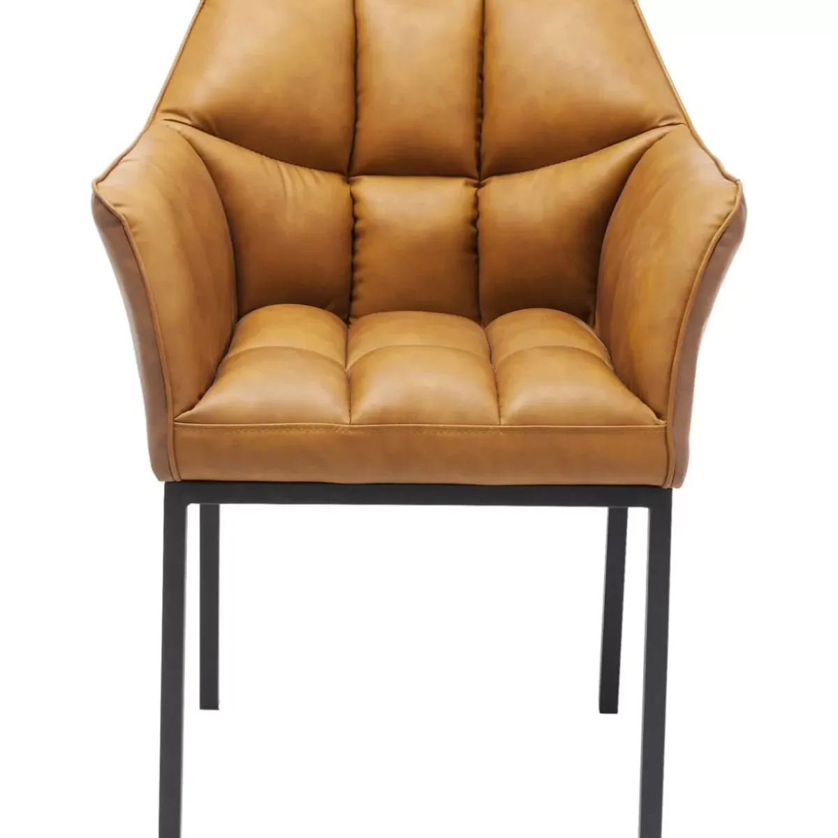 KARE Design Armlehnstuhl Thinktank Braun- Stühle