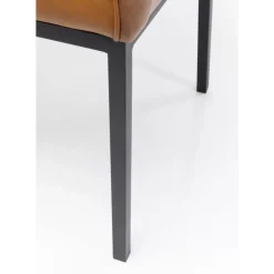 KARE Design Armlehnstuhl Thinktank Braun- Stühle