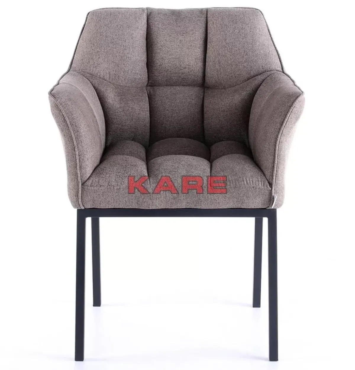 KARE Design Armlehnstuhl Thinktank Hellbraun- Stühle