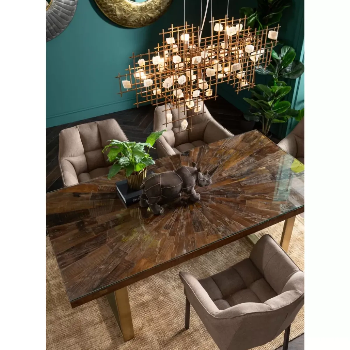 KARE Design Armlehnstuhl Thinktank Hellbraun- Stühle