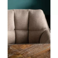 KARE Design Armlehnstuhl Thinktank Hellbraun- Stühle