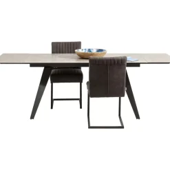 KARE Design Ausziehtisch Amsterdam Dunkel 160(40+40)X90Cm- Tische