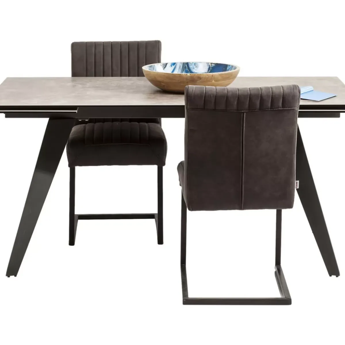 KARE Design Ausziehtisch Amsterdam Dunkel 160(40+40)X90Cm- Tische