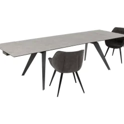 KARE Design Ausziehtisch Amsterdam Dunkel 200(45+45)X100Cm- Tische