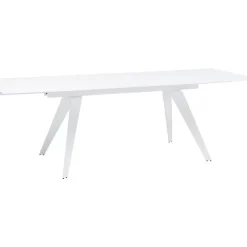 KARE Design Ausziehtisch Amsterdam Weiss 160(40+40)X90Cm- Tische