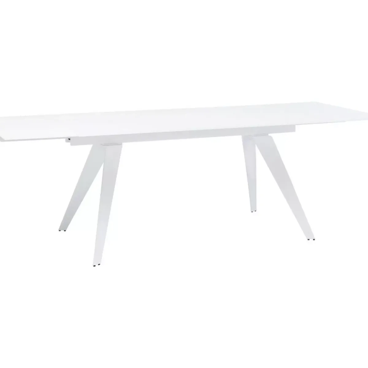 KARE Design Ausziehtisch Amsterdam Weiss 160(40+40)X90Cm- Tische