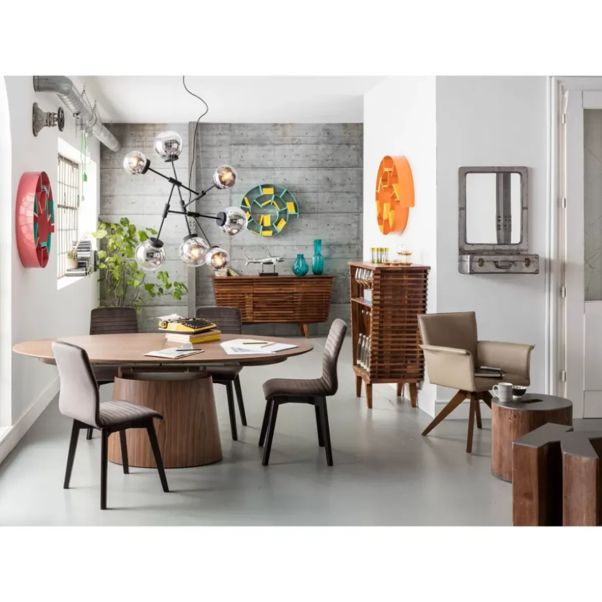 KARE Design Ausziehtisch Benvenuto Walnut 200(50)X110Cm- Tische