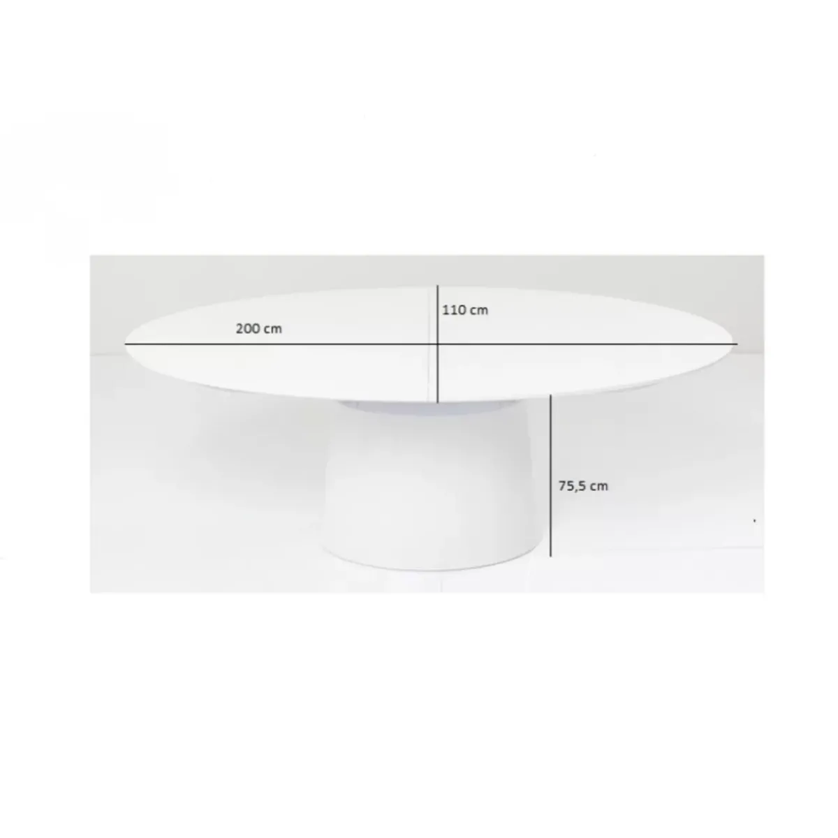 KARE Design Ausziehtisch Benvenuto Weiss 200(50)X110Cm- Tische