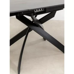 KARE Design Ausziehtisch Twist Schwarz 120(30+30)X90Cm- Tische
