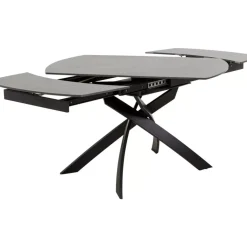 KARE Design Ausziehtisch Twist Schwarz 120(30+30)X90Cm- Tische