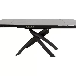 KARE Design Ausziehtisch Twist Schwarz 120(30+30)X90Cm- Tische