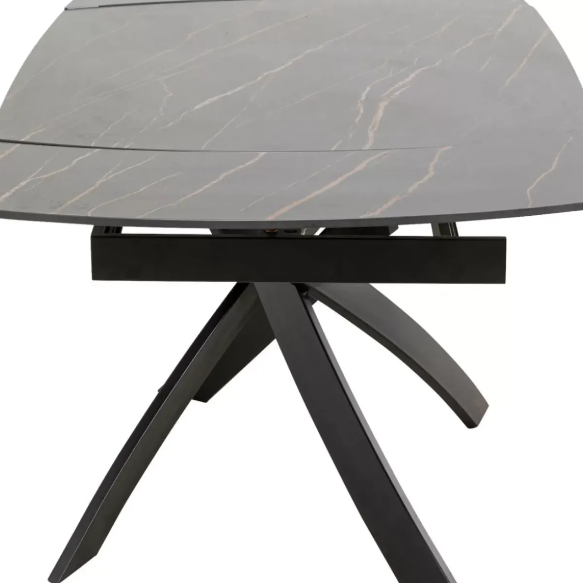 KARE Design Ausziehtisch Twist Schwarz 120(30+30)X90Cm- Tische