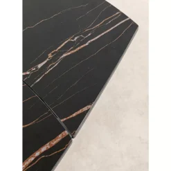 KARE Design Ausziehtisch Twist Schwarz 120(30+30)X90Cm- Tische