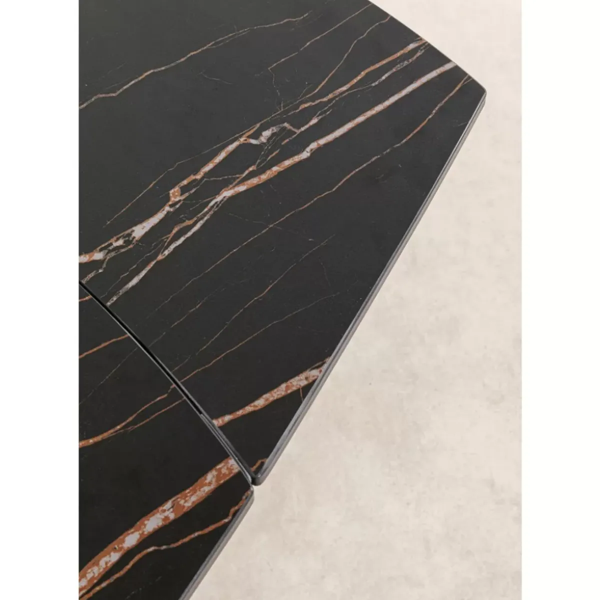 KARE Design Ausziehtisch Twist Schwarz 120(30+30)X90Cm- Tische