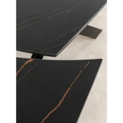 KARE Design Ausziehtisch Twist Schwarz 120(30+30)X90Cm- Tische