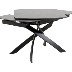 KARE Design Ausziehtisch Twist Schwarz 120(30+30)X90Cm- Tische