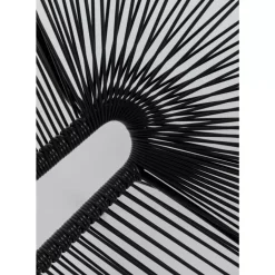 KARE Design Bank Acapulco Schwarz- Outdoormöbel