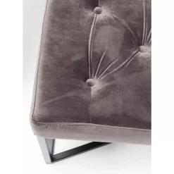 KARE Design Bank Crossover Grau Schwarz 150X40Cm- Sitzbänke