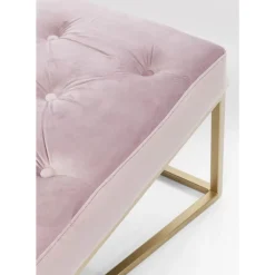 KARE Design Bank Crossover Rose Messing 150X40Cm- Sitzbänke