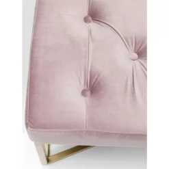 KARE Design Bank Crossover Rose Messing 90X40Cm- Sitzbänke