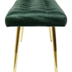 KARE Design Bank Dallas Velvet Grun 110Cm- Sitzbänke
