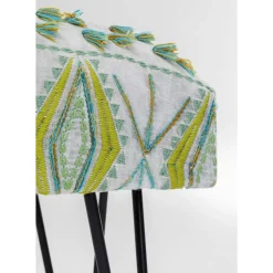 KARE Design Bank Desna Patchwork Grun 80Cm- Sitzbänke