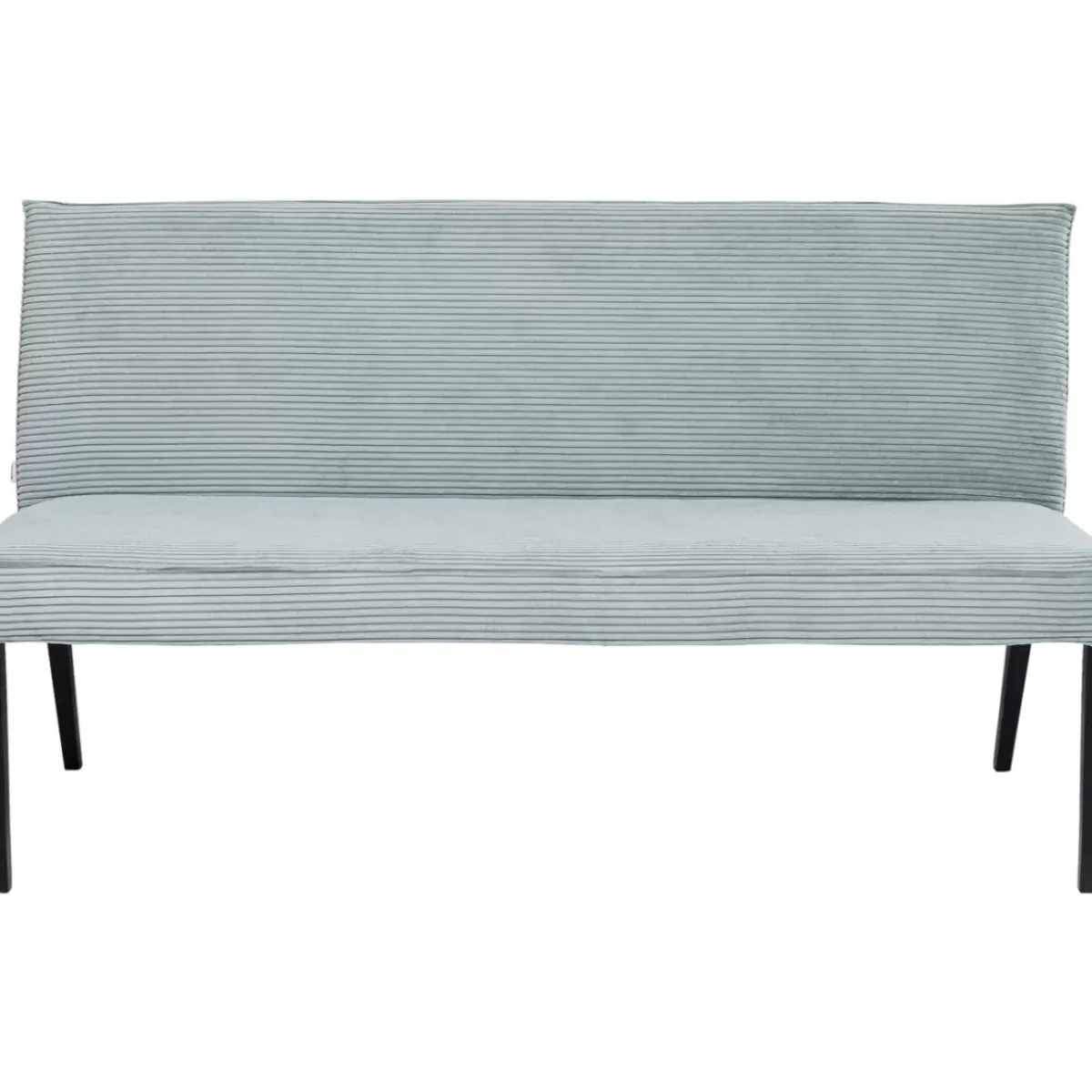 KARE Design Bank Ledro Cord Blau 165Cm- Sitzbänke