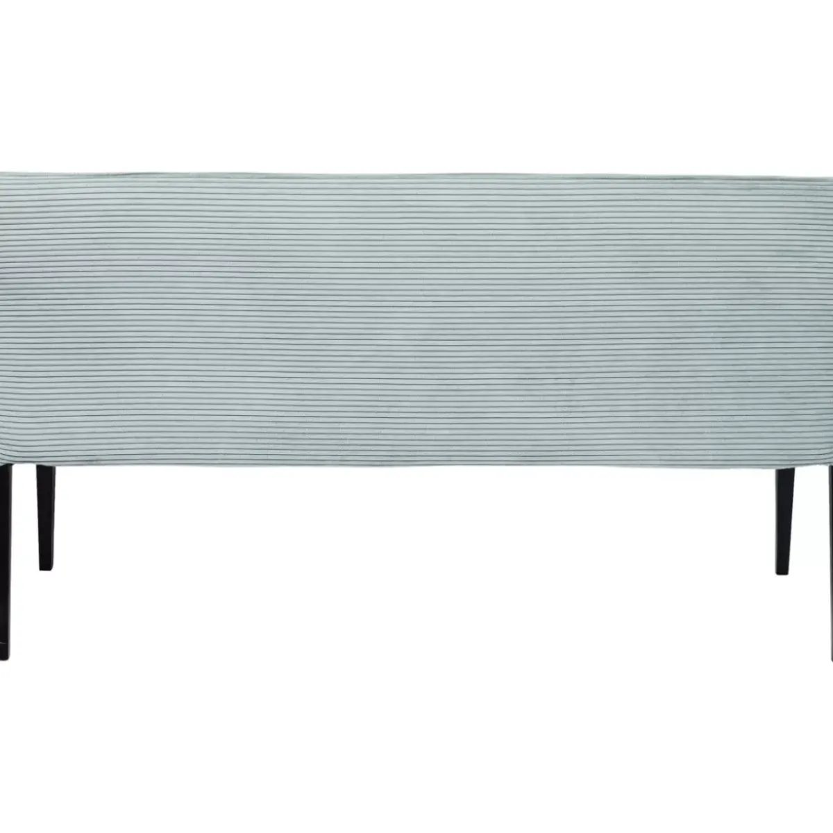 KARE Design Bank Ledro Cord Blau 165Cm- Sitzbänke