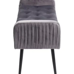 KARE Design Bank Lofty Grau Schwarz- Sitzbänke